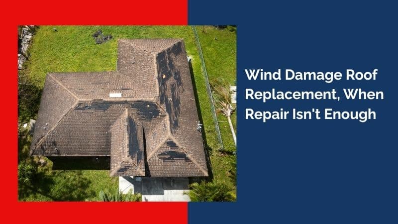 Wind Damage Roof Replacement